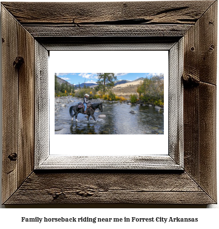 family horseback riding near me in Forrest City, Arkansas